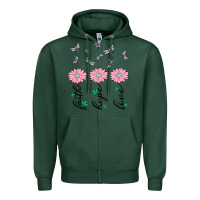 Sports Green faith hope love Zipper Hoodie - MaliasSmallBusiness