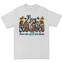 Dove Grey boy mom from son up to son down Premium Tee - Zillion Design Studio