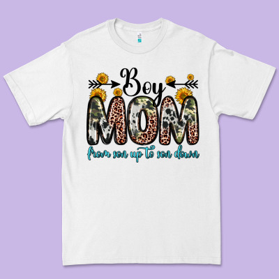 Boy Mom From Son Up To Son Down Premium Tee Designed By Zillion Design Studio