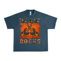 Midnight Navy my dad rock Urban Heavy Tee - Artiststas