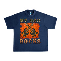 Navy my dad rock Urban Heavy Tee - Artiststas
