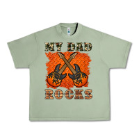 Oil Green my dad rock Urban Heavy Tee - Artiststas
