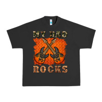 Pigment Black my dad rock Urban Heavy Tee - Artiststas
