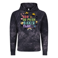 Cloud Black god is bigger Vintage Hoodie - JahusDesignShop