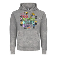Cloud Rock god is bigger Vintage Hoodie - JahusDesignShop