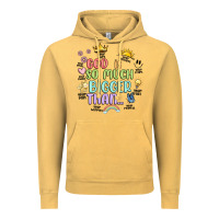 Vintage Mustard god is bigger Vintage Hoodie - JahusDesignShop