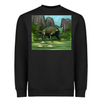 Black ankylosaurus tumbler Heavyweight Sweatshirt - Artiststas