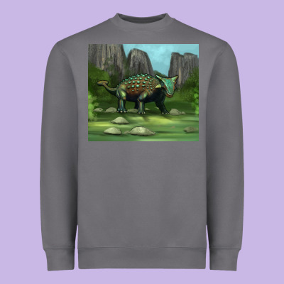 Ankylosaurus Tumbler Heavyweight Sweatshirt Designed By Artiststas