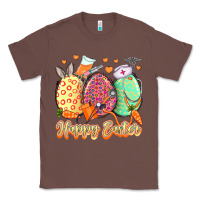 Chestnut Happy Easter Eggs Nurse Classic Tee - LillyAllenDesigns