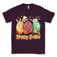Plum Happy Easter Eggs Nurse Classic Tee - LillyAllenDesigns