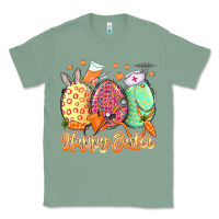 Sage Happy Easter Eggs Nurse Classic Tee - LillyAllenDesigns