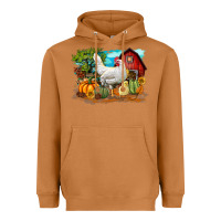 Meerkat Fall Chicken Heavyweight Hoodie - LillyAllenDesigns