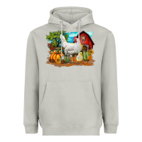 Moon Dust Fall Chicken Heavyweight Hoodie - LillyAllenDesigns