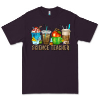 Plum science teacher coffee cups Premium Tee - texasbilliewilder