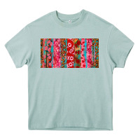 Arona Love brushstrokes xoxo leopard and turquoise Heavy Core Tee - RanaPortraitStore