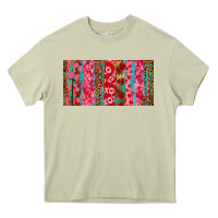 Mossy Love brushstrokes xoxo leopard and turquoise Heavy Core Tee - RanaPortraitStore