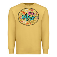 Antique Gold you are Premium Sweatshirt - Artiststas