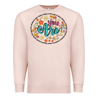 Pale Pink you are Premium Sweatshirt - Artiststas