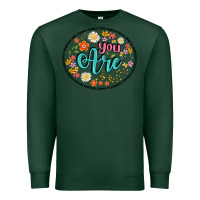Sports Green you are Premium Sweatshirt - Artiststas