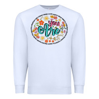 White you are Premium Sweatshirt - Artiststas