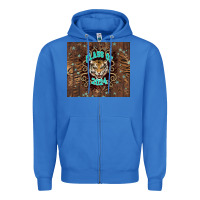 True Royal class of 2024 tiger Zipper Hoodie - NancyCooperArtShop