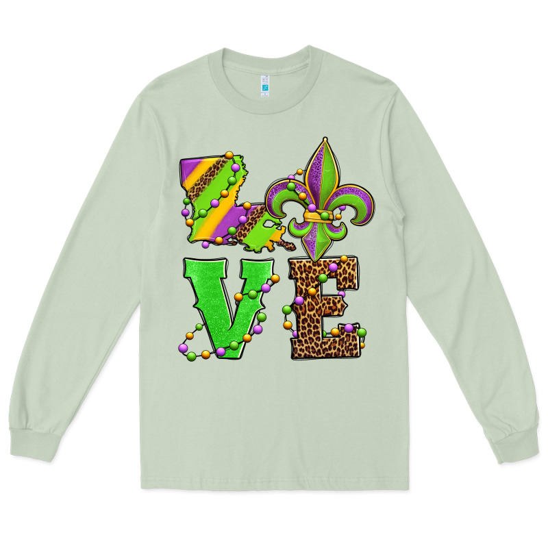 Love Mardi Gras Long Sleeve Tee by Jasminsmagicworld | Teevron