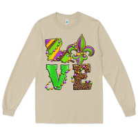 Mushroom love mardi gras Long Sleeve Tee - Jasminsmagicworld