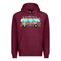 Burgundy In a World Full of Kooks Be a Pogue Premium Hoodie - Bettercallsaul