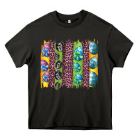 Asphalt easter eggs and leopard brushstrokes Heavy Core Tee - Artiststas