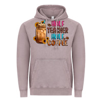 Vintage Zinc half teacher half coffee Vintage Hoodie - JahusDesignShop