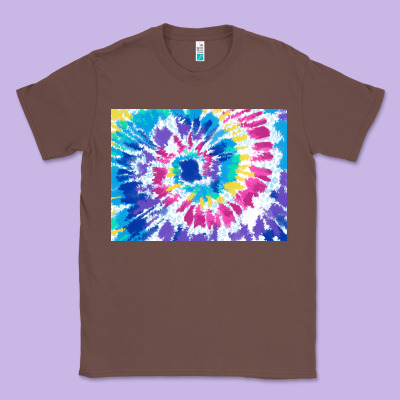 Tie Dye Background Colourful Leopard 2 3200x2400 Classic Tee Designed By Adodesignshop