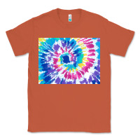 Copper tie dye background colourful leopard 2 3200x2400 Classic Tee - AdoDesignShop