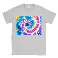Moon Dust tie dye background colourful leopard 2 3200x2400 Classic Tee - AdoDesignShop