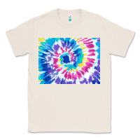 Natural tie dye background colourful leopard 2 3200x2400 Classic Tee - AdoDesignShop