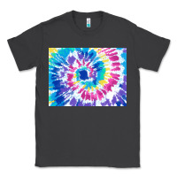Smoke tie dye background colourful leopard 2 3200x2400 Classic Tee - AdoDesignShop