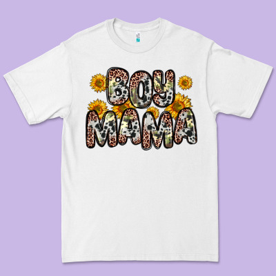 Boy Mama Premium Tee Designed By Zillion Design Studio