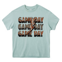 Arona game day game day football lightning bolt Heavy Core Tee - Zillion Design Studio