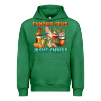 Emerald pumpkin spice and jesus christ Urban Hoodie - CowGirlArtShop
