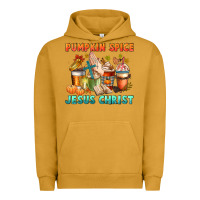 Pigment Peanut Butter pumpkin spice and jesus christ Urban Hoodie - CowGirlArtShop