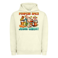 Pigment Pistachio pumpkin spice and jesus christ Urban Hoodie - CowGirlArtShop