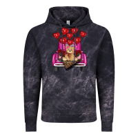 Cloud Black valentines day tedybear truck Vintage Hoodie - RanaPortraitStore