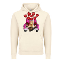 Vintage Artic valentines day tedybear truck Vintage Hoodie - RanaPortraitStore