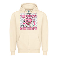 Sandshell i teach the cutest little sweethearts Zipper Hoodie - MaliasSmallBusiness