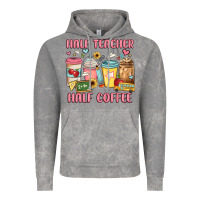 Cloud Rock half teacher half coffee Vintage Hoodie - JahusDesignShop