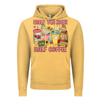 Vintage Mustard half teacher half coffee Vintage Hoodie - JahusDesignShop