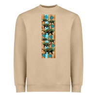 Mushroom dinosaur ankylosaurus pen wrap Heavyweight Sweatshirt - Artiststas
