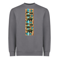 Storm dinosaur ankylosaurus pen wrap Heavyweight Sweatshirt - Artiststas
