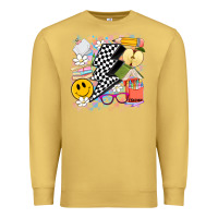 Antique Gold retro teacher Premium Sweatshirt - Artiststas