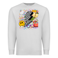 Dove Grey retro teacher Premium Sweatshirt - Artiststas