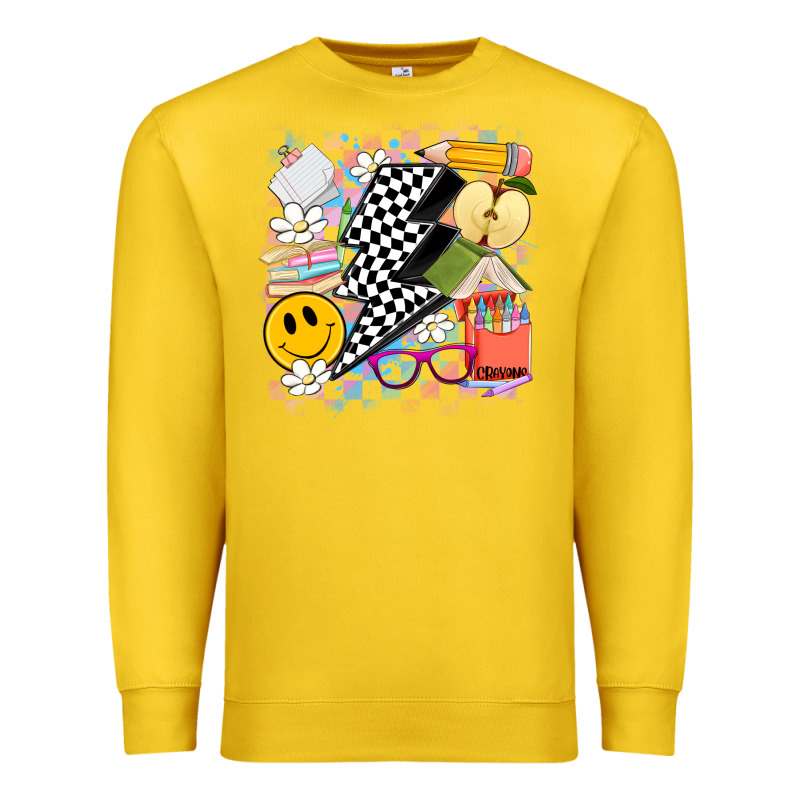 Retro Teacher Premium Sweatshirt by Artiststas | Teevron